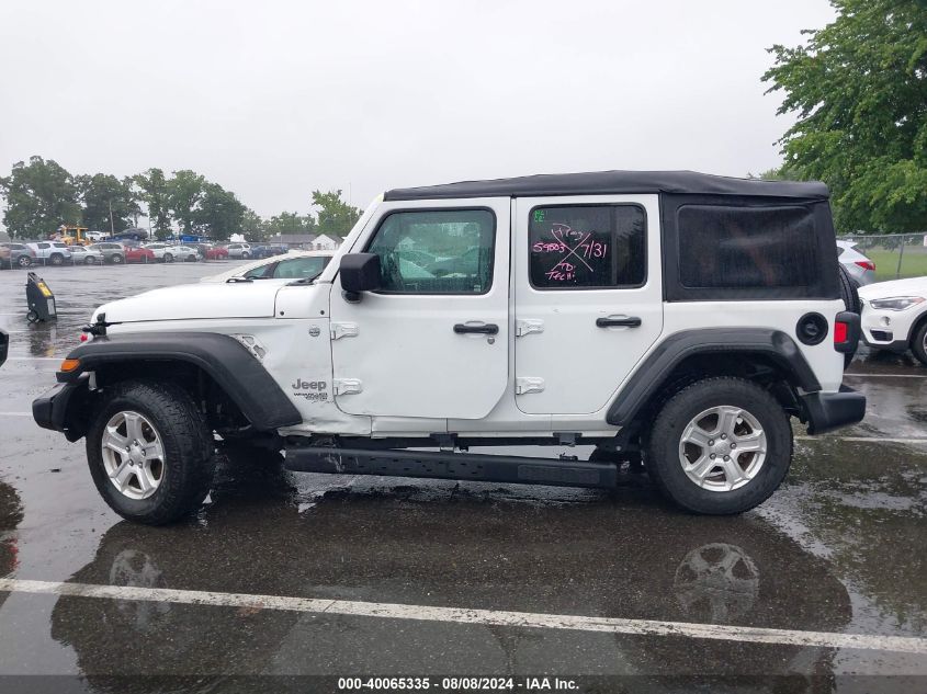 2021 Jeep Wrangler Unlimited 80Th Anniversary 4X4/Freedom 4X4/Islander 4X4/Sport 4X4/Sport Altitude 4X4/Sport S 4X4 VIN: 1C4HJXDN3MW520243 Lot: 40065335