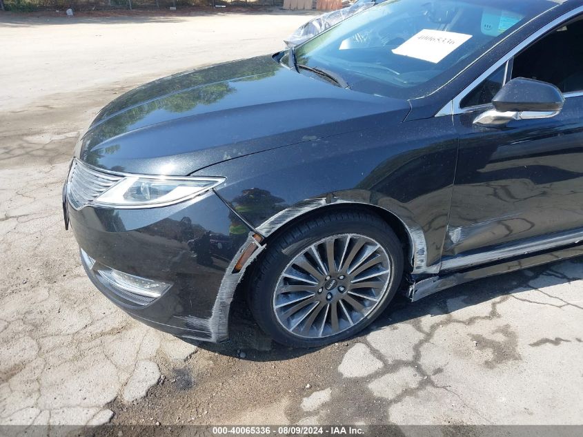 2015 Lincoln Mkz Hybrid Hybrid VIN: 3LN6L2LU4FR626618 Lot: 40065336