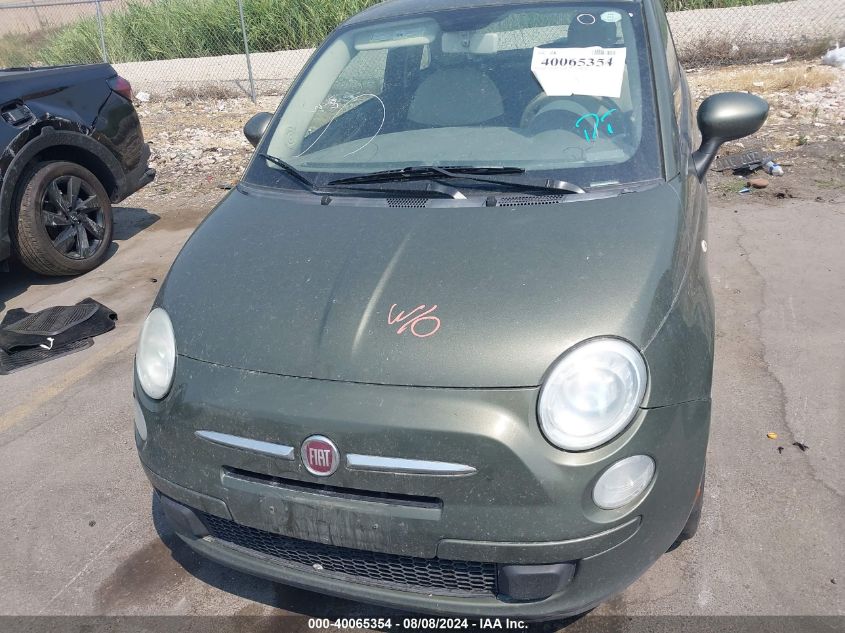 2013 Fiat 500 Pop VIN: 3C3CFFARXDT745170 Lot: 40065354