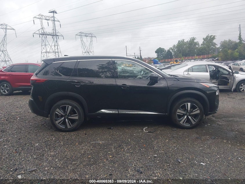 2021 Nissan Rogue Sl Intelligent Awd VIN: JN8AT3CB8MW206670 Lot: 40065363