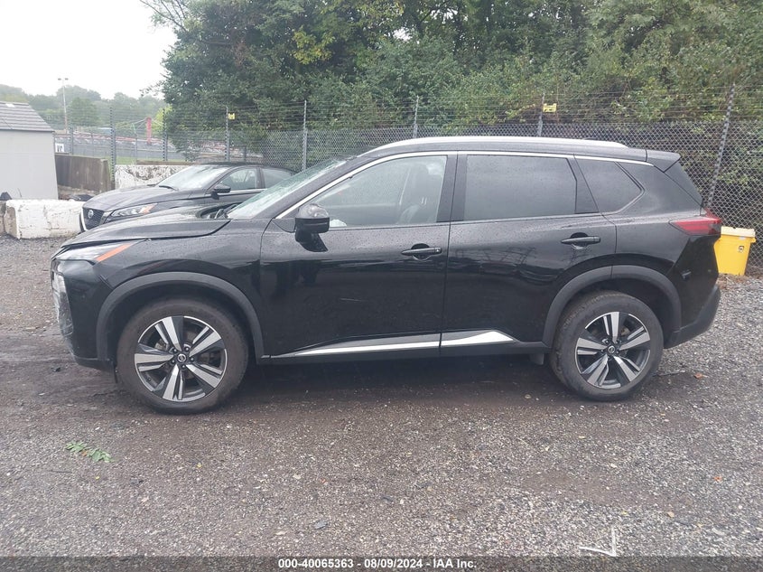 2021 Nissan Rogue Sl Intelligent Awd VIN: JN8AT3CB8MW206670 Lot: 40065363