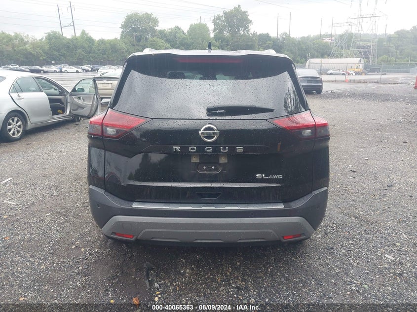 2021 Nissan Rogue Sl Intelligent Awd VIN: JN8AT3CB8MW206670 Lot: 40065363