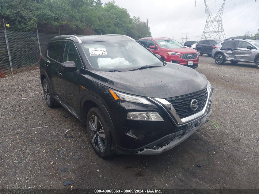 2021 Nissan Rogue Sl Intelligent Awd VIN: JN8AT3CB8MW206670 Lot: 40065363