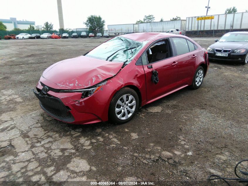 2022 TOYOTA COROLLA LE - JTDEPMAE9NJ229183