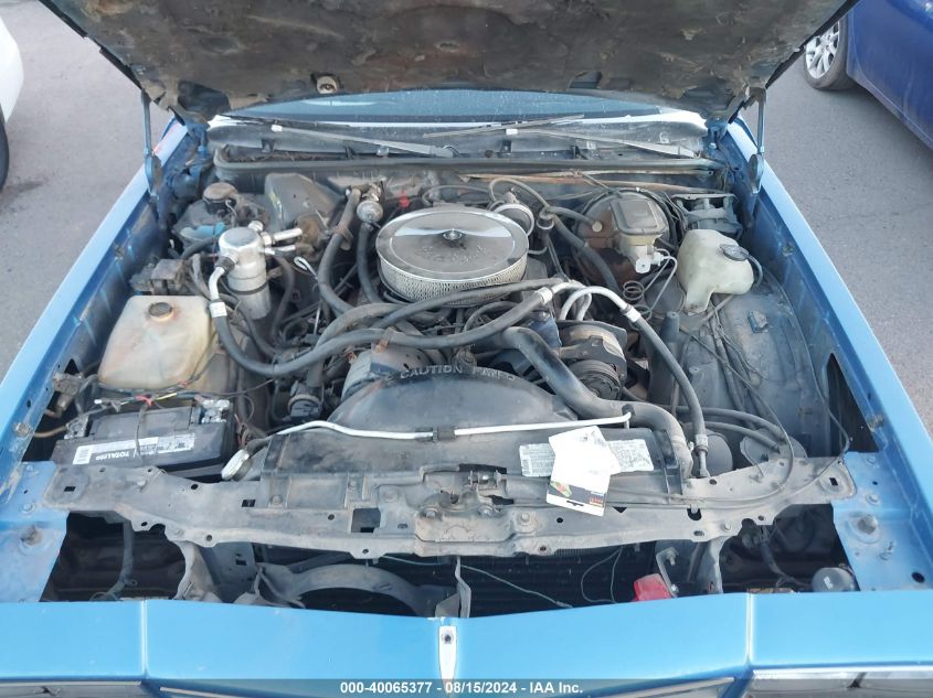 1985 Chevrolet Monte Carlo VIN: 1G1GZ37H4FR218361 Lot: 40065377