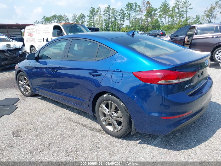 VIN 5NPD84LF3JH324534 2018 HYUNDAI ELANTRA SEL