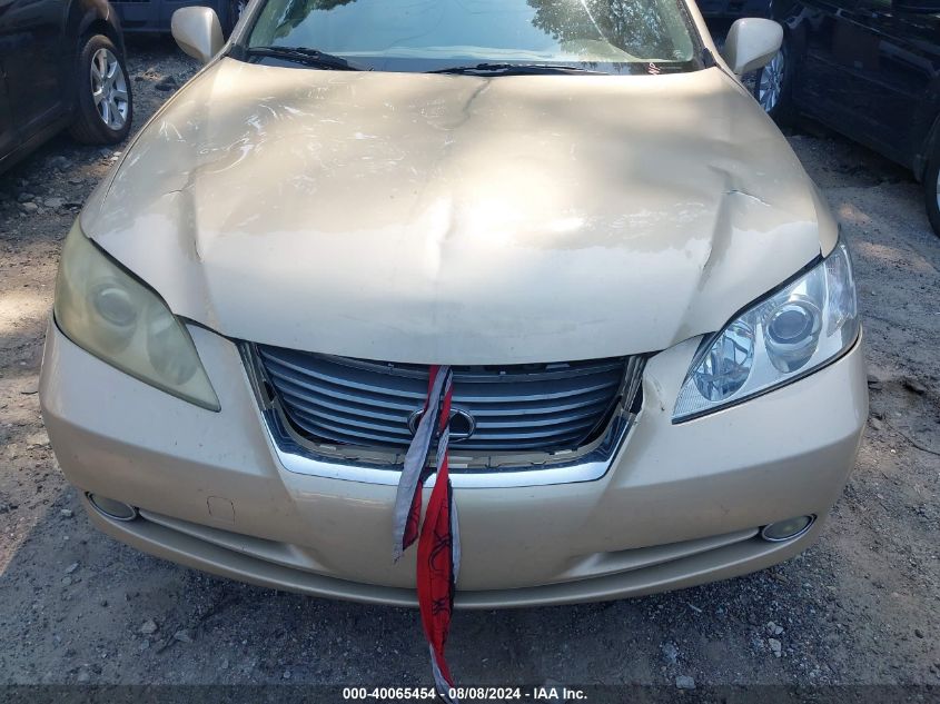 2007 Lexus Es 350 VIN: JTHBJ46G572142522 Lot: 40065454