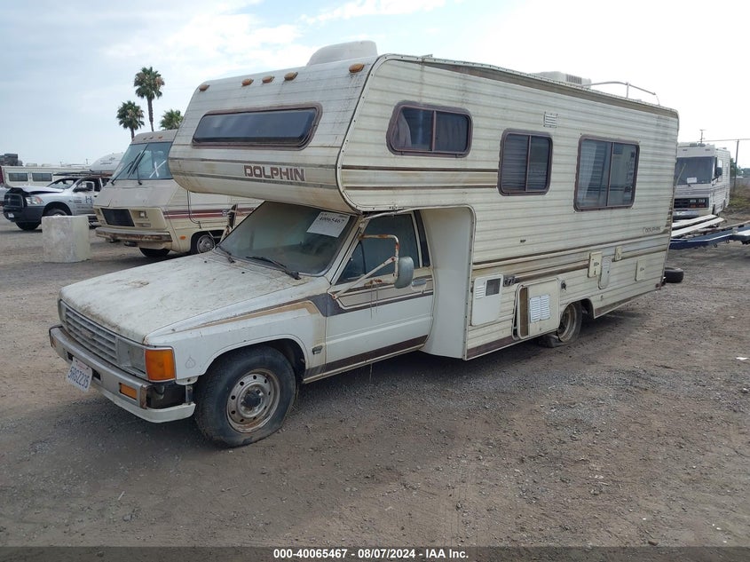 1986 Toyota Pickup Cab Chassis Rn75 Dlx VIN: JT5RN75U1G0009289 Lot: 40065467