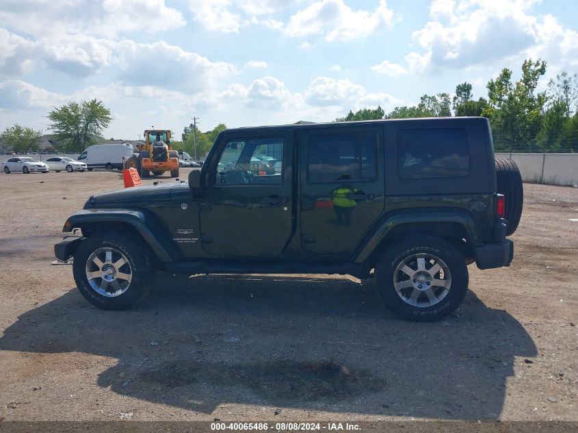 2010 Jeep Wrangler Unlimited Sahara VIN: 1J4BA5H11AL122585 Lot: 40065486