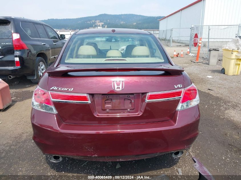 2012 Honda Accord 3.5 Ex-L VIN: 1HGCP3F84CA010716 Lot: 40065489