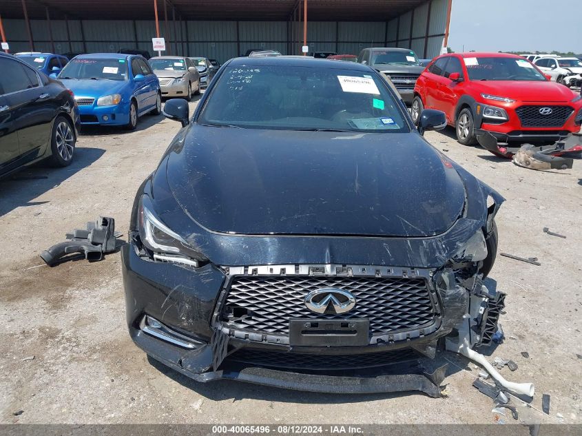 2018 Infiniti Q60 3.0T Luxe VIN: JN1EV7EL0JM391148 Lot: 40065496