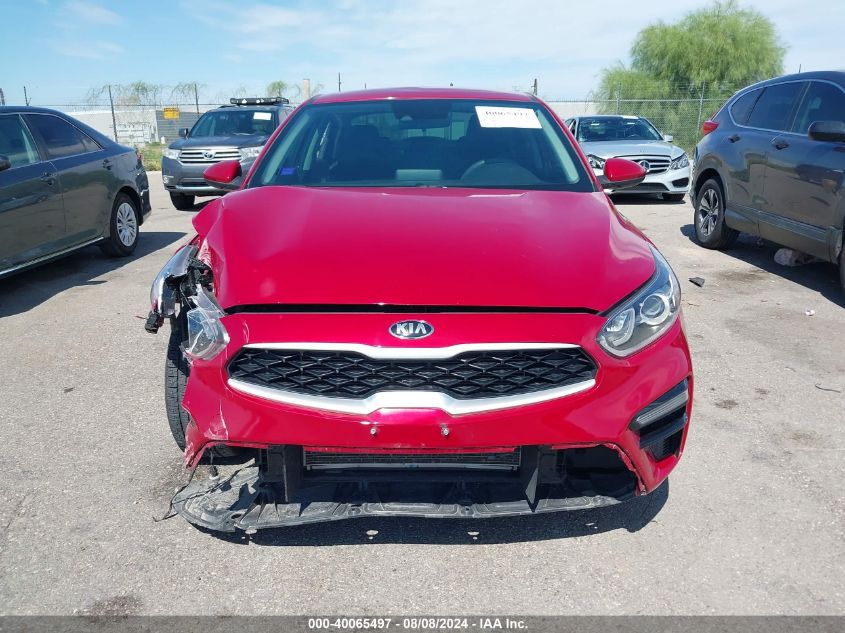 2019 Kia Forte Fe/Lx/Lxs VIN: 3KPF24AD6KE036170 Lot: 40065497