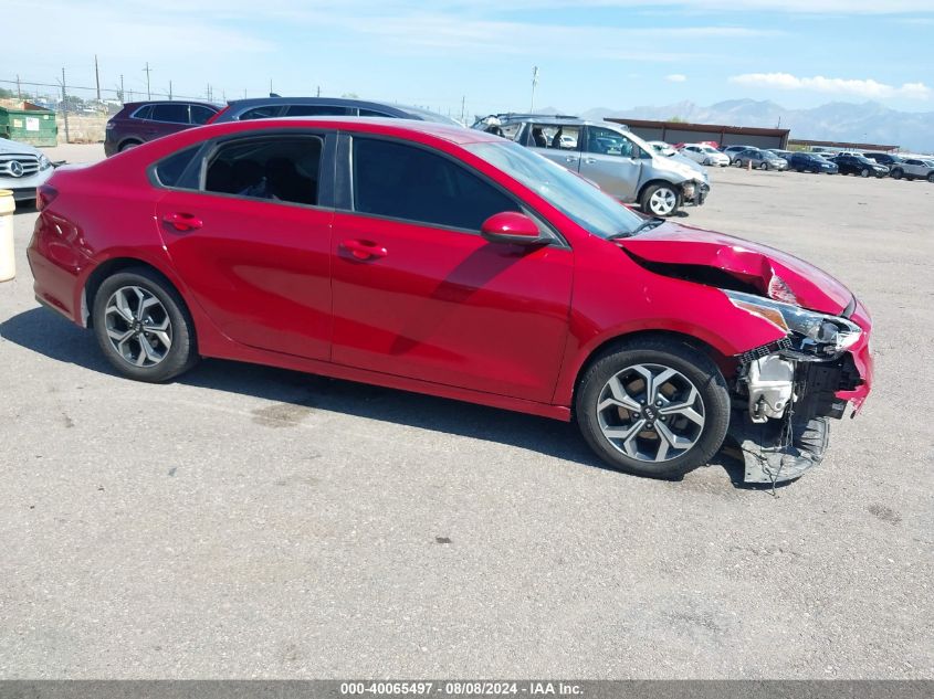 2019 Kia Forte Fe/Lx/Lxs VIN: 3KPF24AD6KE036170 Lot: 40065497