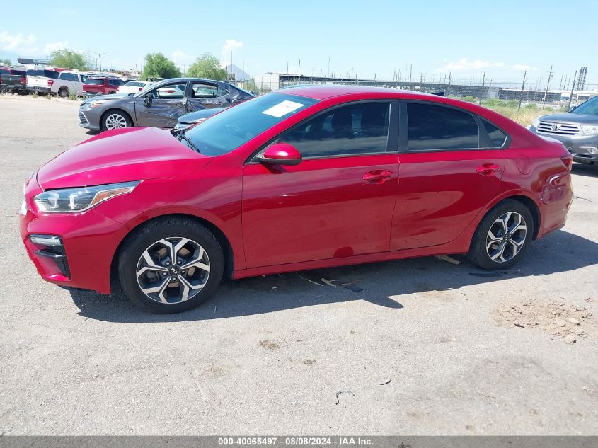 2019 Kia Forte Fe/Lx/Lxs VIN: 3KPF24AD6KE036170 Lot: 40065497