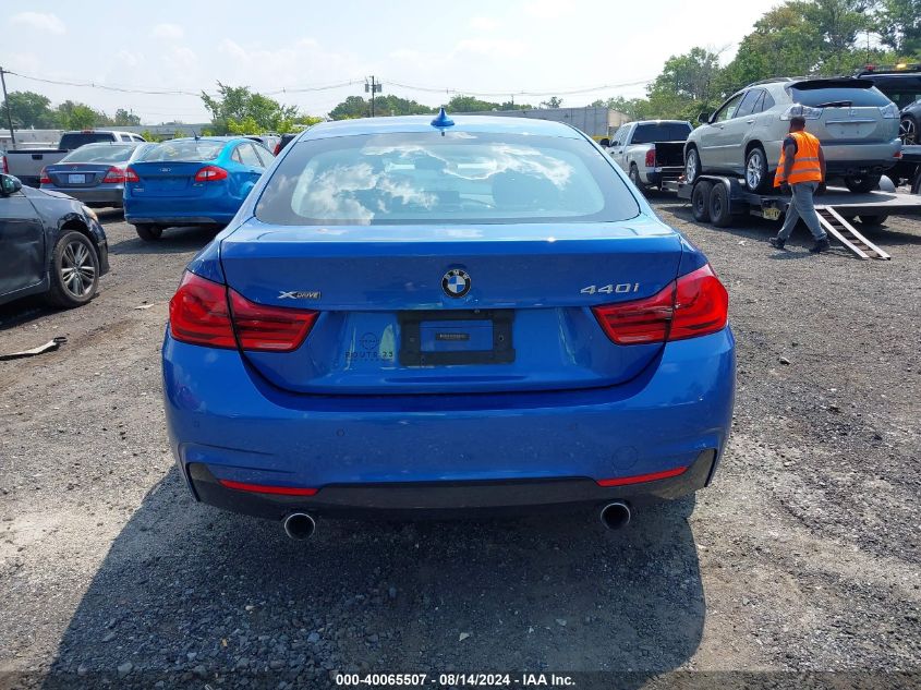 2018 BMW 440I Gran Coupe xDrive VIN: WBA4J7C58JBH14463 Lot: 40065507