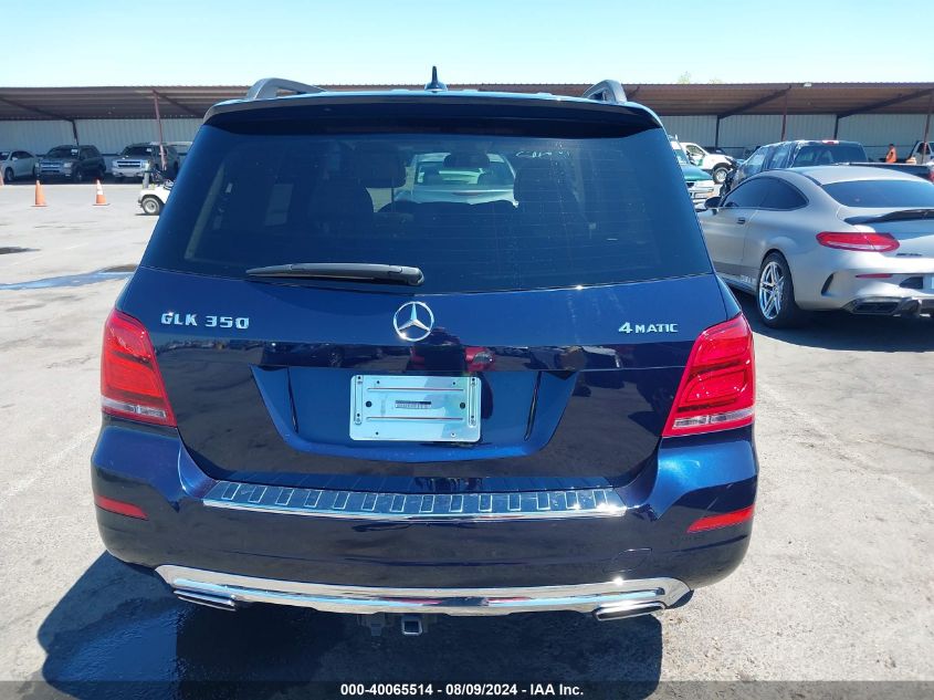 2015 Mercedes-Benz Glk 350 4Matic VIN: WDCGG8JB2FG345288 Lot: 40065514