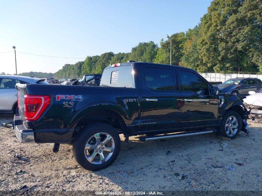 2022 Ford F-150 Xlt VIN: 1FTFW1E85NKD54931 Lot: 40065526