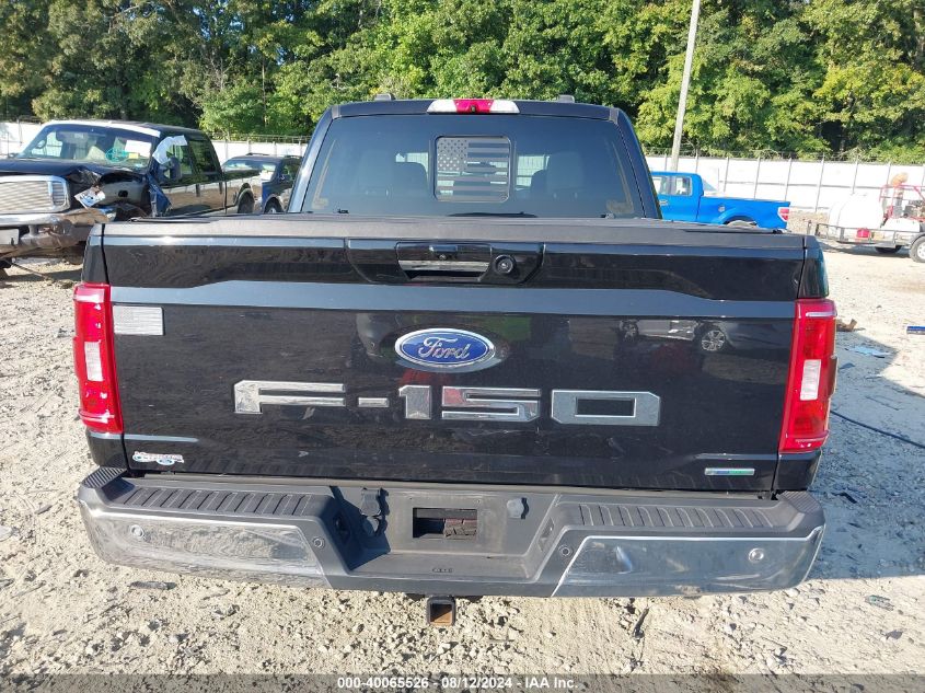 2022 Ford F-150 Xlt VIN: 1FTFW1E85NKD54931 Lot: 40065526