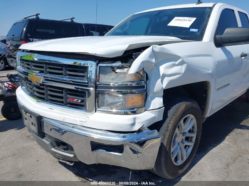 2014 Chevrolet Silverado 1500 2Lt VIN: 1GCVKREC2EZ204146 Lot: 40065530