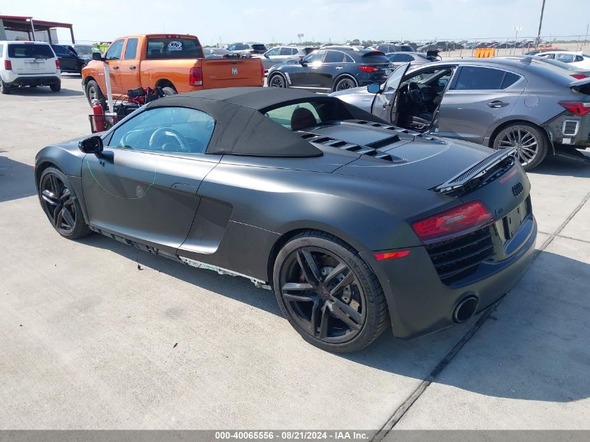 2014 Audi R8 5.2 Quattro VIN: WUASNAFG8EN000572 Lot: 40065556