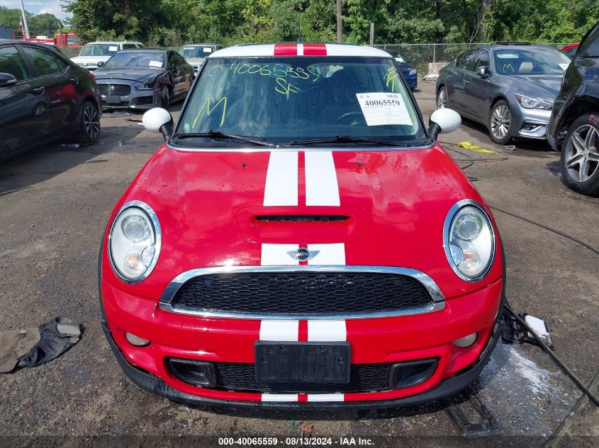 2012 Mini Cooper S VIN: WMWSV3C57CTY26394 Lot: 40065559