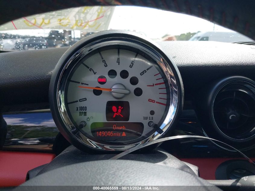 2012 Mini Cooper S VIN: WMWSV3C57CTY26394 Lot: 40065559