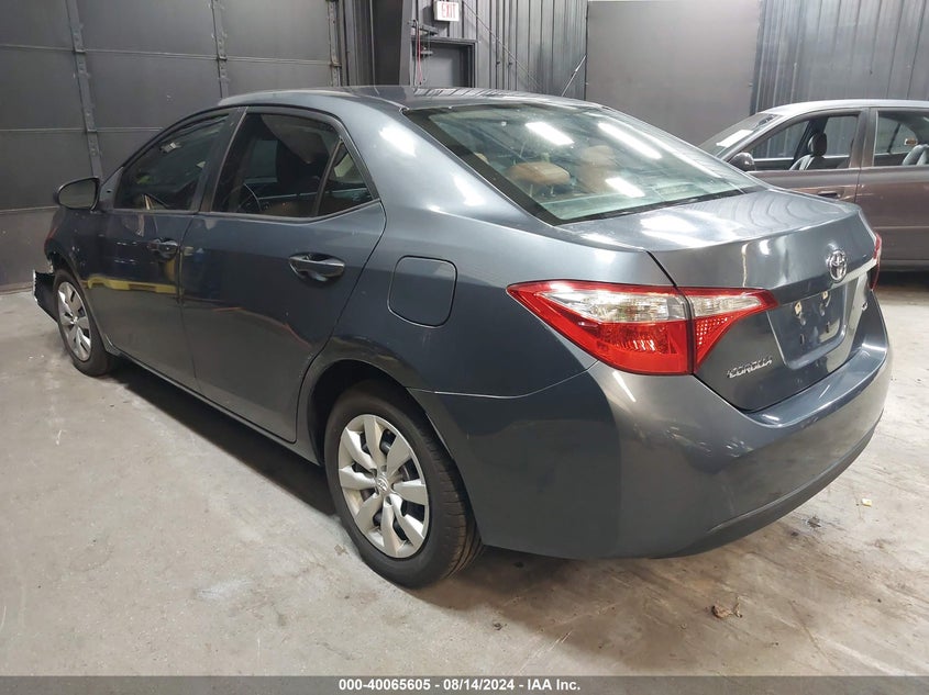 2014 TOYOTA COROLLA LE - 5YFBURHE6EP025564