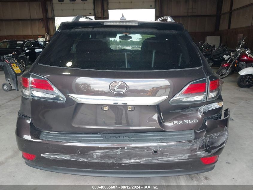 2013 Lexus Rx 350/Base/F Sport VIN: 2T2BK1BA7DC182155 Lot: 40065607