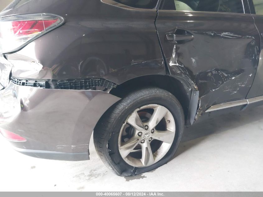 2013 Lexus Rx 350/Base/F Sport VIN: 2T2BK1BA7DC182155 Lot: 40065607