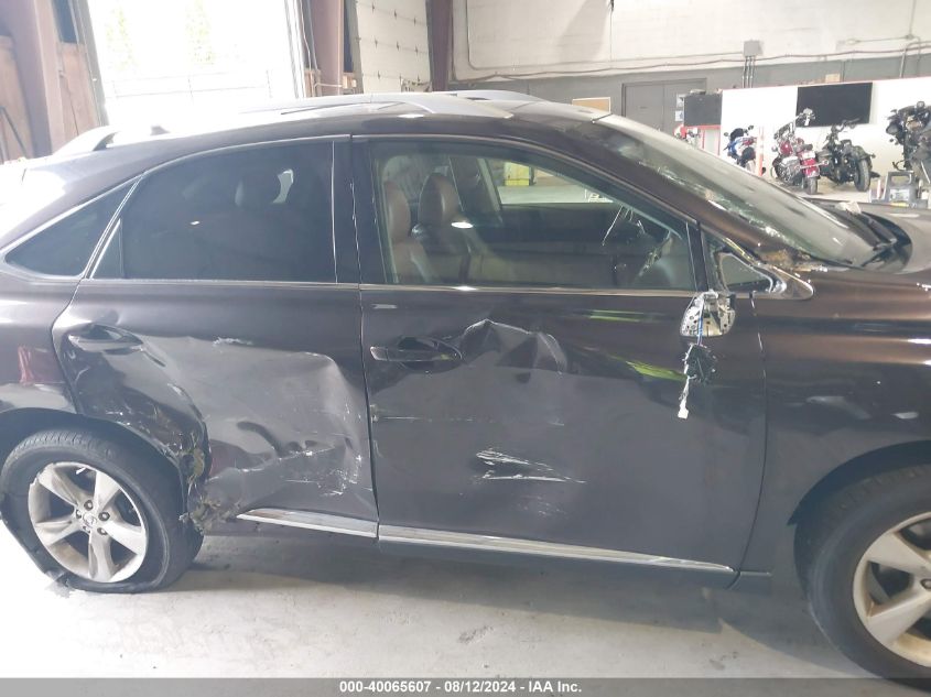 2013 Lexus Rx 350/Base/F Sport VIN: 2T2BK1BA7DC182155 Lot: 40065607