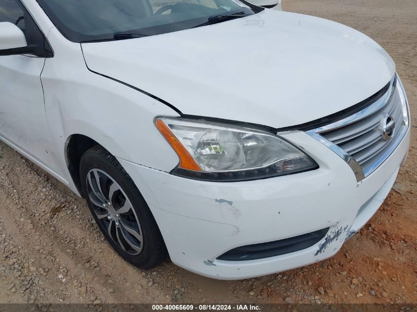 2015 Nissan Sentra S/Sv/Sr/Sl VIN: 3N1AB7AP8FY275877 Lot: 40065609