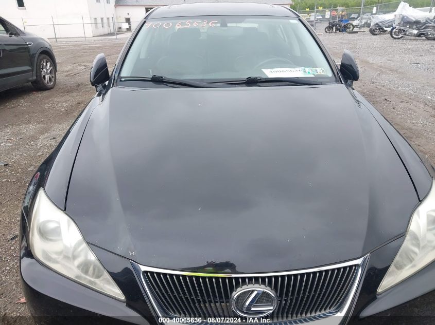 2007 Lexus Is 250 VIN: JTHCK262175013105 Lot: 40065636