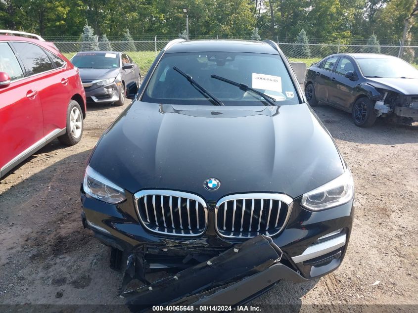 2019 BMW X3 xDrive30I VIN: 5UXTR9C53KLR07341 Lot: 40065648