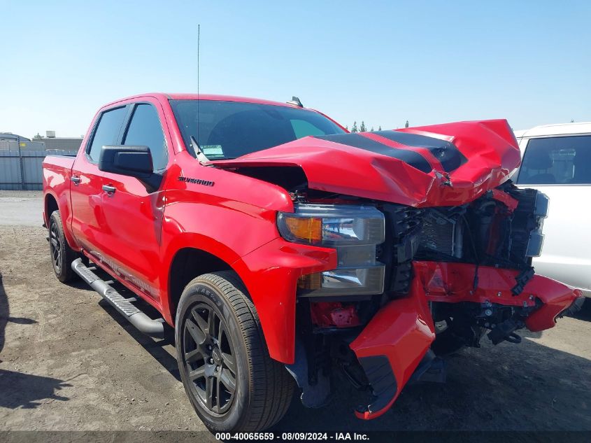 2022 Chevrolet Silverado Ltd C1500 Custom VIN: 1GCPWBEK1NZ131363 Lot: 40065659