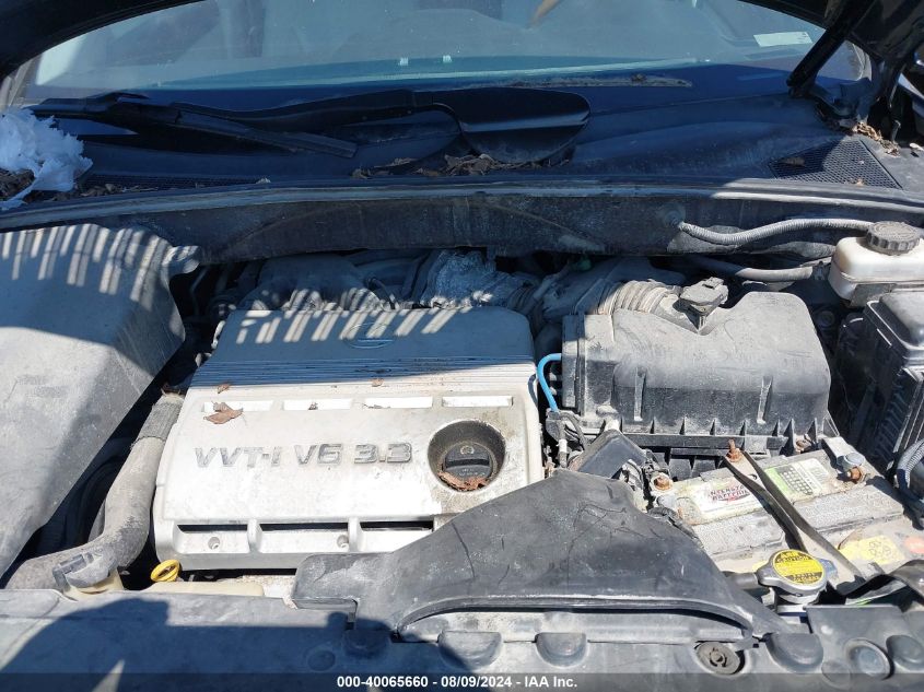 2004 Lexus Rx 330 VIN: 2T2HA31U84C019910 Lot: 40065660