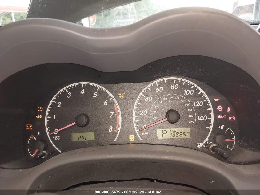 2010 Toyota Corolla Le VIN: 1NXBU4EE4AZ188424 Lot: 40065679