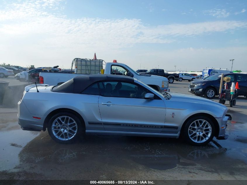 2013 Ford Mustang V6 Premium VIN: 1ZVBP8EM2D5246388 Lot: 40065685