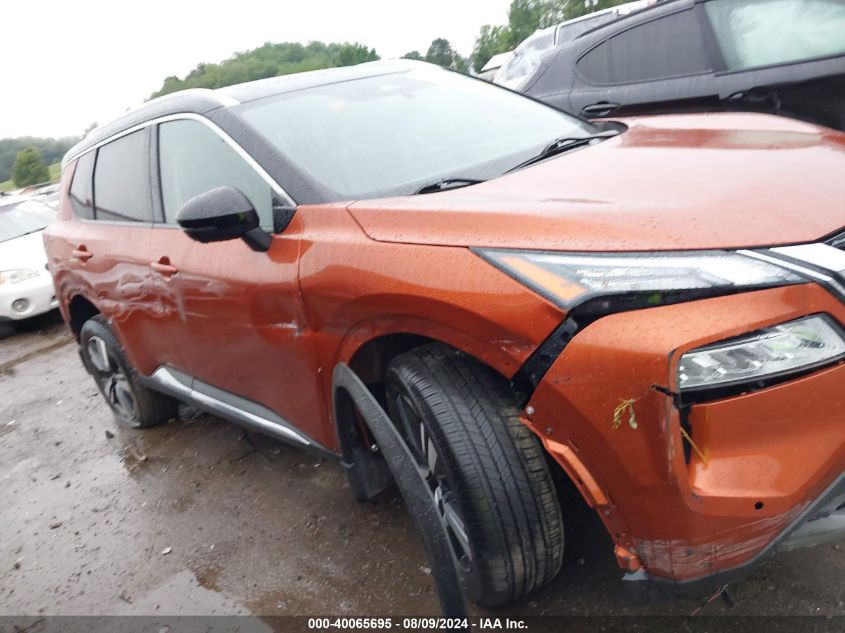 2021 Nissan Rogue Sl Intelligent Awd VIN: JN8AT3CB2MW241270 Lot: 40065695