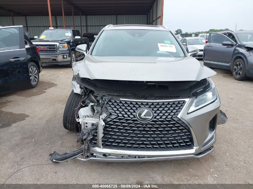 2022 Lexus Rx 350 VIN: 2T2HZMAA6NC296593 Lot: 40065725