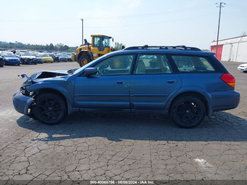 4S4BP62CX67327287 2006 Subaru Outback 2.5I Limited