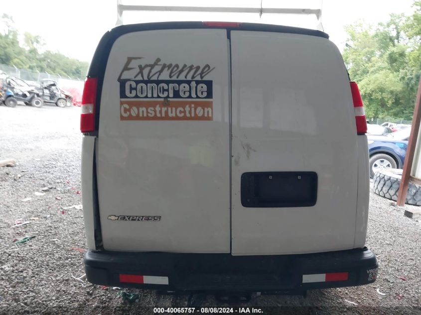2019 Chevrolet Express 3500 Work Van VIN: 1GCZGGFG8K1332815 Lot: 40065757