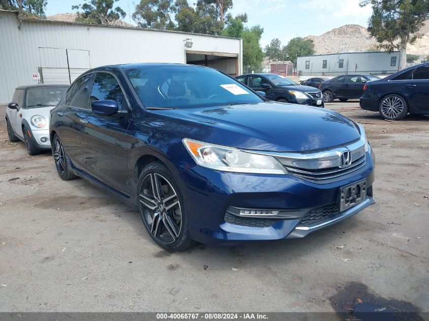 1HGCR2F11HA073853 2017 HONDA ACCORD - Image 1