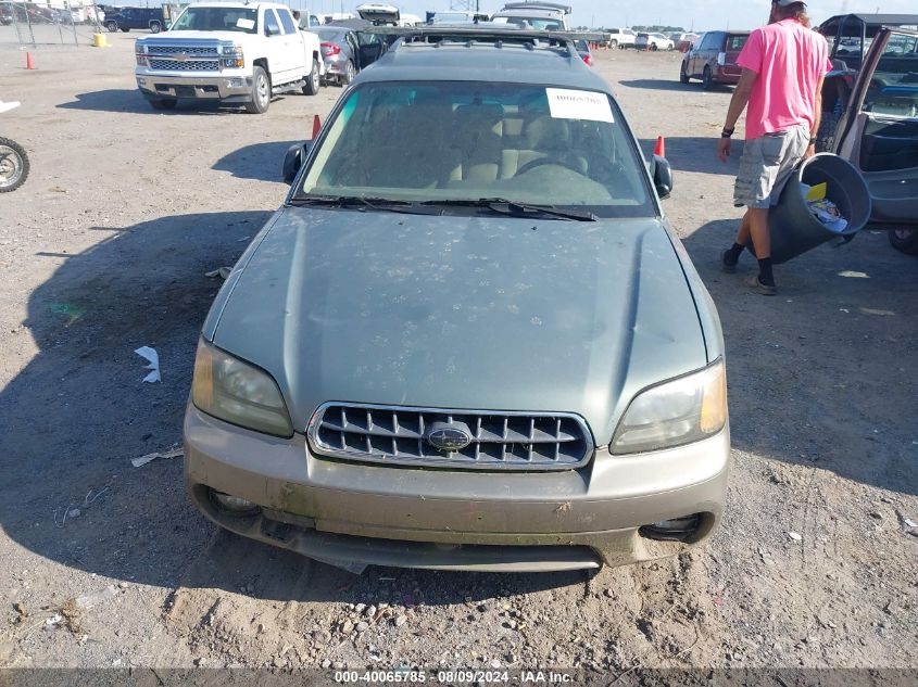 2003 Subaru Legacy Outback Awp VIN: 4S3BH675937645909 Lot: 40065785