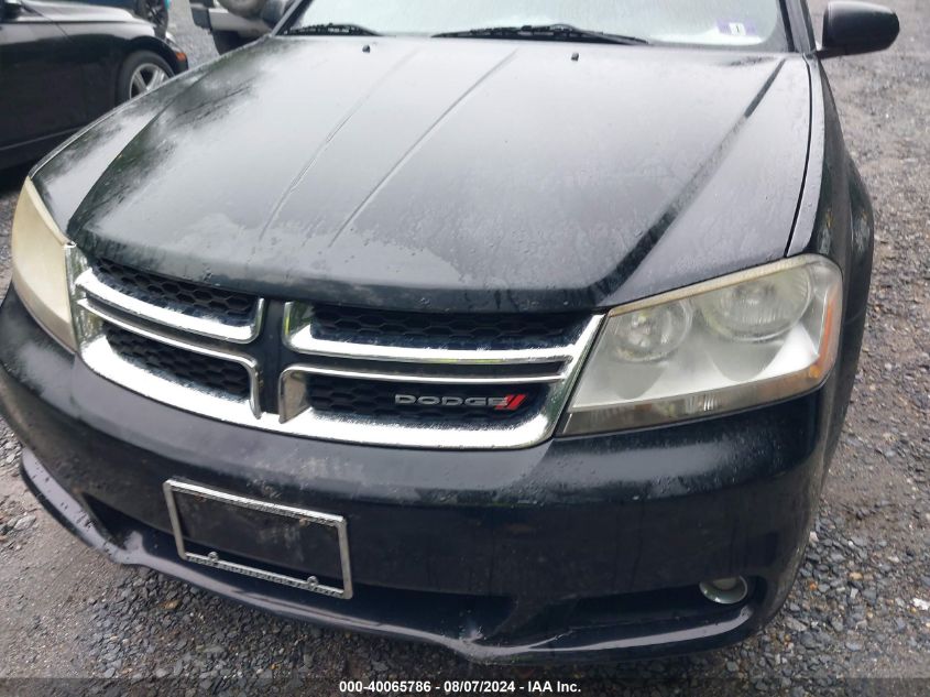 2013 Dodge Avenger Sxt VIN: 1C3CDZCB9DN661297 Lot: 40065786