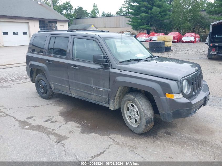 VIN 1C4NJRBB4FD239140 2015 Jeep Patriot, Sport no.3