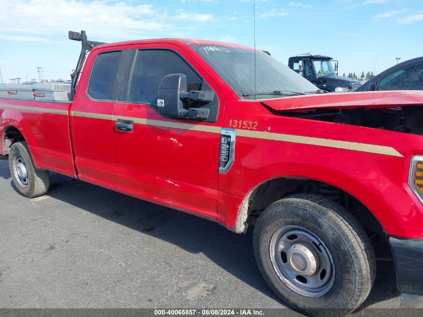 2019 Ford F250 Super Duty VIN: 1FT7X2A63KED31718 Lot: 40065857