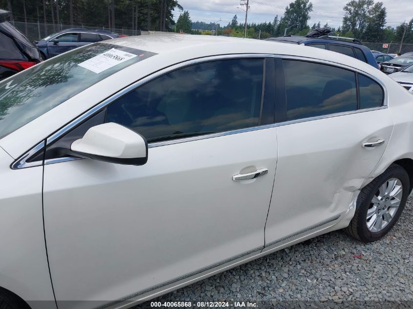 2013 Buick Lacrosse VIN: 1G4GA5G30DF294250 Lot: 40065868