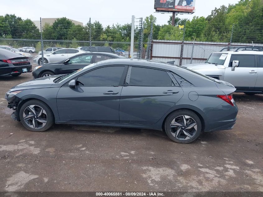 VIN KMHLS4AGXPU611114 2023 HYUNDAI ELANTRA SEL
