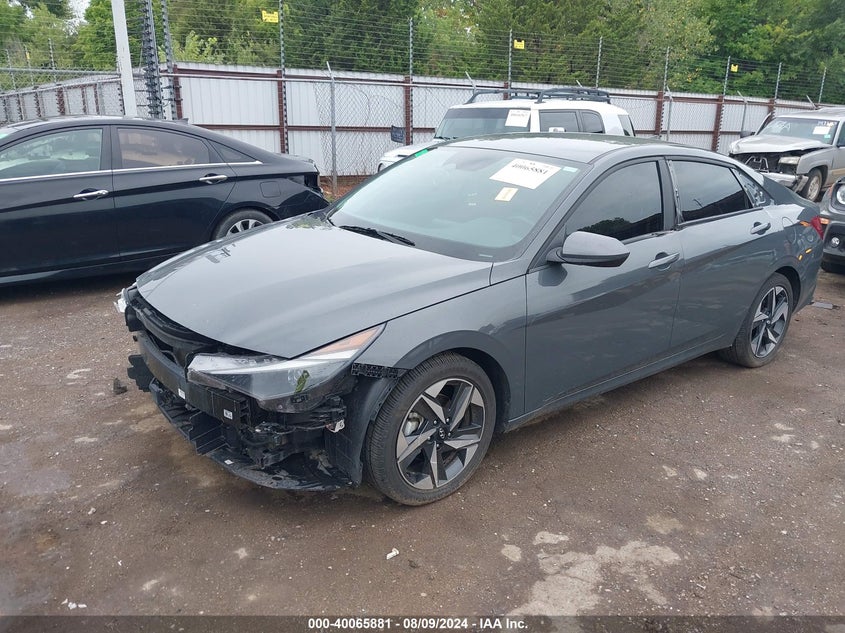 VIN KMHLS4AGXPU611114 2023 HYUNDAI ELANTRA SEL