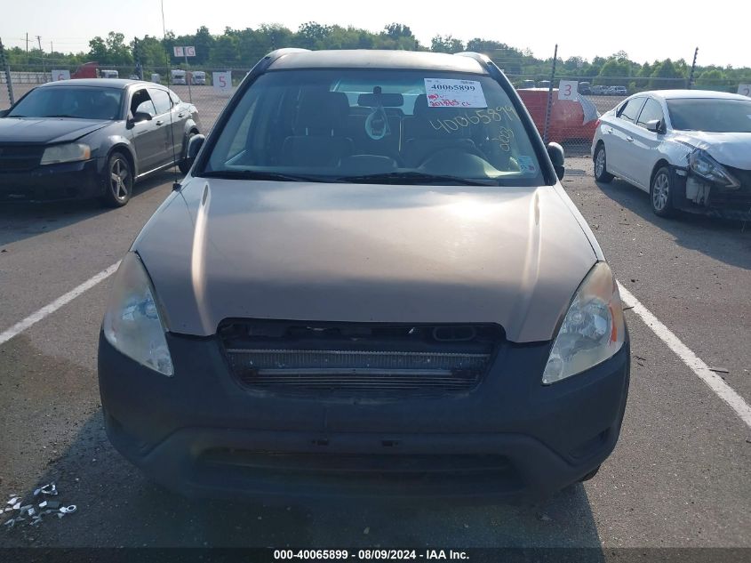 2003 Honda Cr-V Lx VIN: JHLRD68473C005353 Lot: 40065899